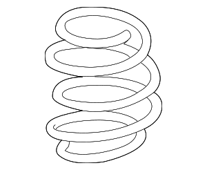 48131WB004 - Suspension: Coil Spring for Toyota Image