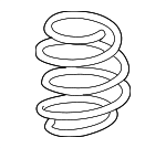 48131WB003 - Suspension: Spring for Scion: iA | Toyota: Yaris, Yaris iA Image