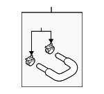 313734R500 - Emission System: Vacuum Line for Kia: Optima Image
