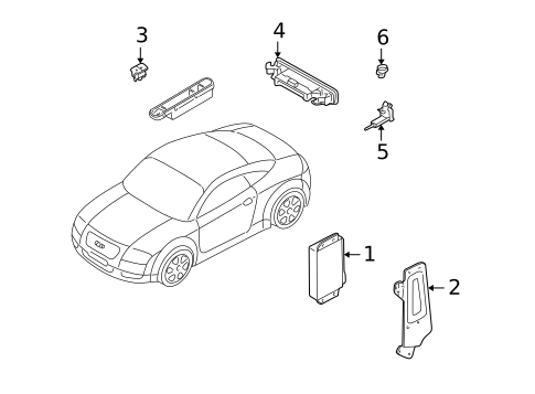 Alarm System for 2001 Audi TT Quattro #0