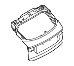 J9C2663 - Body: Lift Gate for Jaguar: E-Pace Image