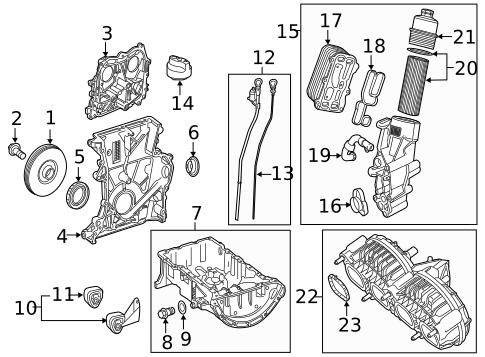 Engine Parts for 2018 Mercedes-Benz GLA 45 AMG&reg; #1