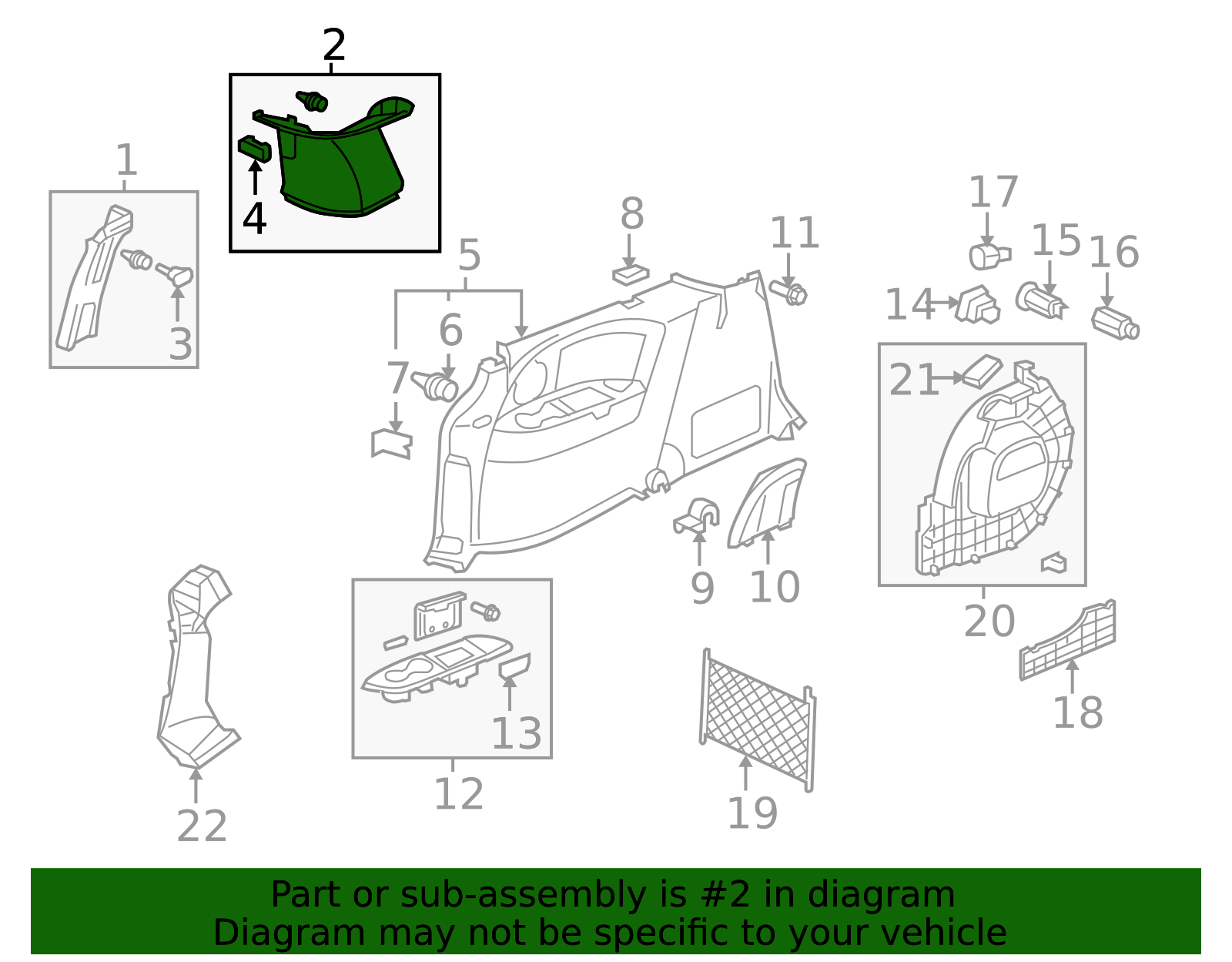 84191-SHJ-A01ZA - High-Quality Body D-Pillar Trim Panel for AutoNation ...