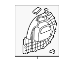 84663SHJA01ZB - : Spare Cover for Honda: Odyssey Image