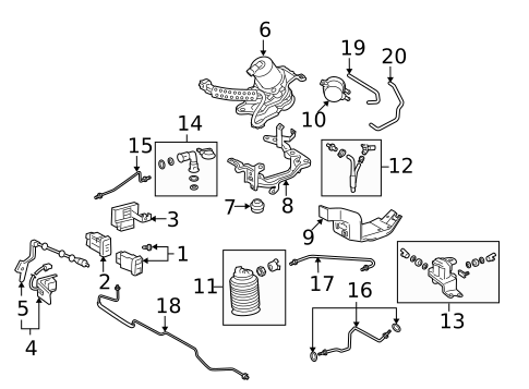 Ride Control Components for 2005 Toyota Sequoia #0