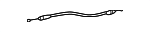 88969879 - Body: Control Cable for Pontiac: Vibe Image