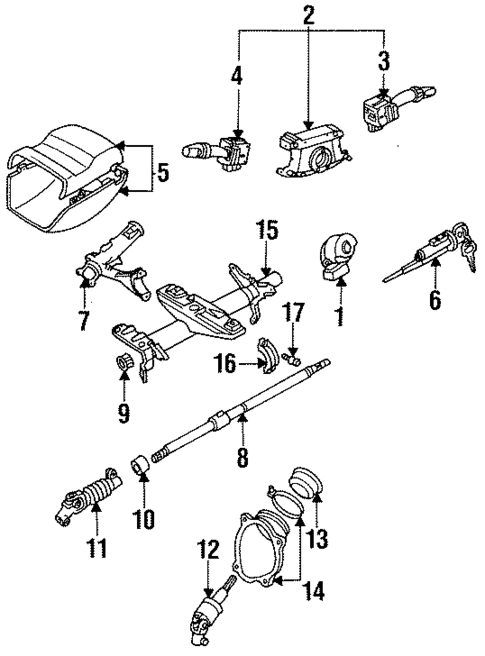 Ignition Lock for 1998 Toyota Celica #0