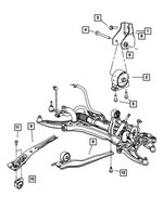 5105290AA - Engine Mounting: Engine Mount Support for Mopar Image