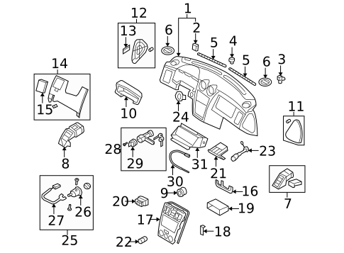 Ignition Lock for 2006 Hyundai Tiburon #0