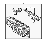 5830707040 - Body: Rear Body Panel for Toyota: Avalon Image