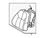 87653CD070 - Body: Seat Back Assembly for Nissan Image