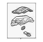 13717577463 - : Air Cleaner Assembly for BMW: 750i, 750i xDrive, 750Li, 750Li xDrive Image