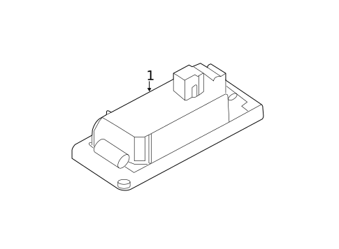 License Lamps for 2018 BMW X4 #0