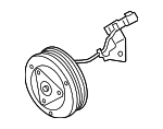 PZ1Z19D786B - HVAC: Clutch &amp; Pulley for Ford Image