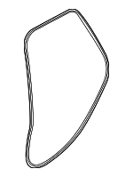 51727390750 - Body: Door Seal for BMW Image