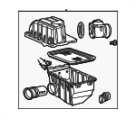 4L2Z9600AA - Engine: Air Cleaner Assembly for Ford: Explorer | Mercury: Mountaineer Image