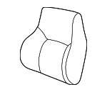 12459193 - Body: Seat Back Cover for Chevrolet: Impala Image