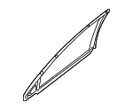 4780119AM - Body: Door Window Molding for Mopar Image