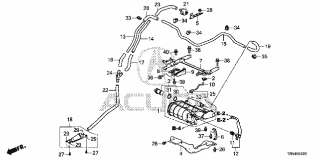 Canister (KA/KC) for 2018 Acura NSX #0