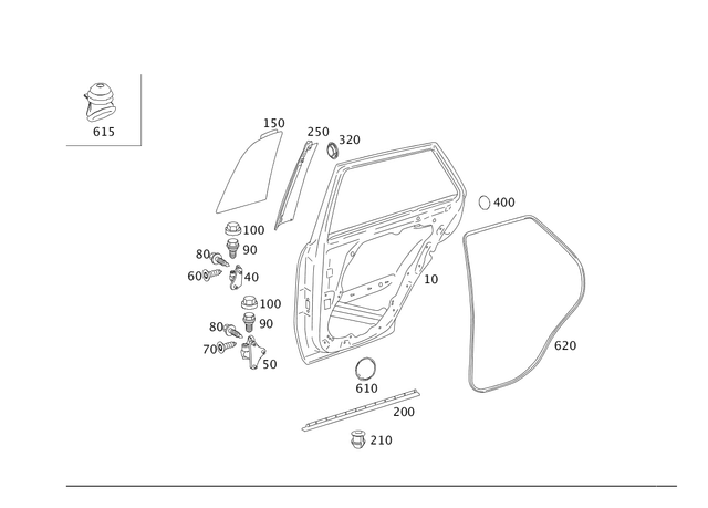 1646980578 - Rear Doors: Protective Film for Mercedes-Benz Image image