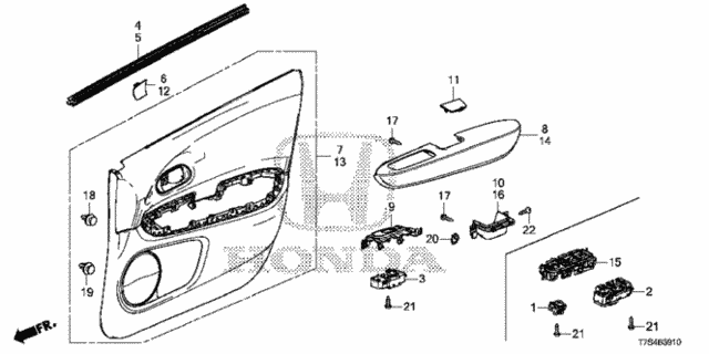 Front Door Lining for 2019 Honda HR-V #0