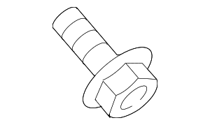 11298ZV00A - : Front Mount Bracket Bolt for Nissan: Armada, NV2500, NV3500, TITAN, TITAN XD Image