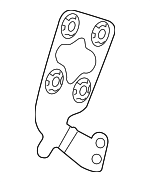 39111TX6A10 - : Radio Chassis Mount Bracket for Acura Image