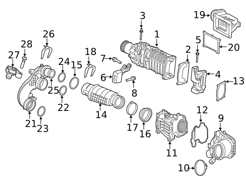 Supercharger for 2019 Volvo S90 #0