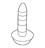 9CR600516B - Body: Bumper Cover Lower Bolt for Mazda: CX-5, CX-7, MX-5 Miata Image