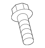 B45A56146A - Body: Splash Guard Fastener for Mazda: 3, 6, CX-3, CX-30, CX-5, CX-50, CX-70, CX-9, CX-90, MX-30 EV, MX-5 Miata Image