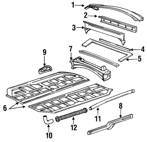 Rear Body & Floor for 1985 Porsche 911 #0
