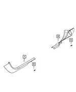 1KL46LC5AG - : Cowl Side Trim Panel, Right for Mopar Image