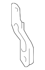 3291360270 - Cooling System: Auxiliary Cooler Lower Bracket for Lexus: GX460 Image