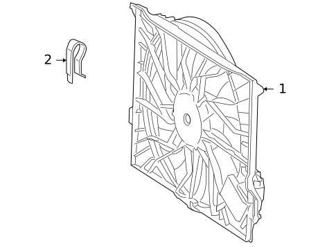 Fan for 2010 Mercedes-Benz S65 AMG #0