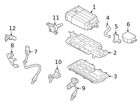 Emission System for 2015 Hyundai Genesis #0