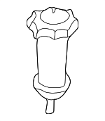 8D0803899C - Body: Spare Retainer for Audi Image