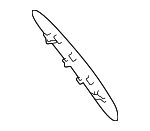 57602CC000 - Body: Fuel Door for Subaru Image