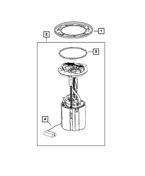 Fuel Pump and Sending Unit for 2022 Jeep Grand Wagoneer #0