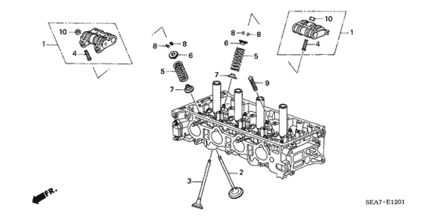 Valve - Rocker Arm for 2004 Acura TSX #0
