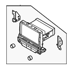96560Q4110 - Body: Display Unit for Kia: Niro EV Image