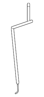 5HB52DX9AA - Body: Knob for Dodge: Ram 1500 Image