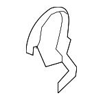 87456ZX00C - Body: Side Cover for Nissan Image