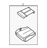 87350ZX01C - Body: Seat Cushion for Nissan Image