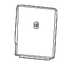 7JC87TX7AF - Body: Seat Back Panel for Mopar Image