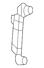 68566487AB - Body: Pull Strap Retainer for Mopar Image