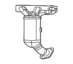68042142AB - Exhaust: Manifold for Chrysler: Sebring, Town &amp; Country | Dodge: Avenger, Grand Caravan, Journey Image