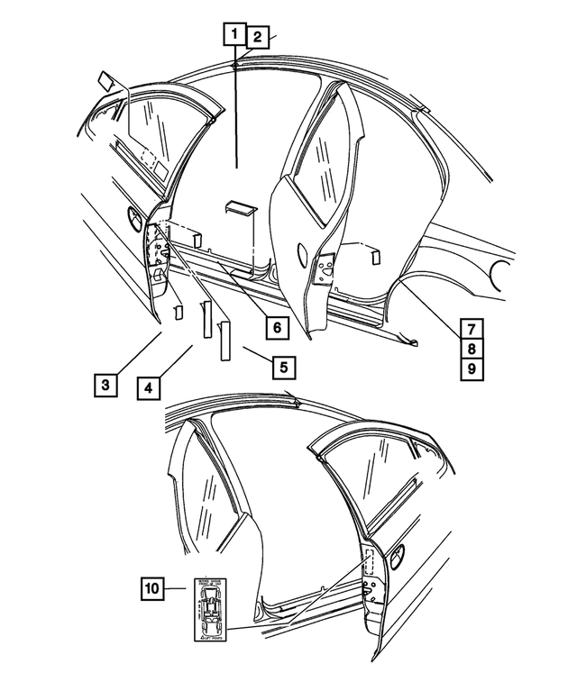 4656997AB - : Tire Pressure Label for Dodge: Neon Image