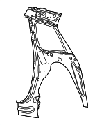 68310244AA - Body: Inner Quarter Panel for Jeep: Grand Cherokee Image