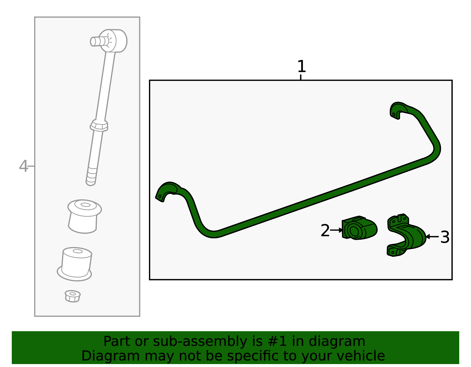 GM Suspension Stabilizer Bar - Ride Handling Control - Part #20906484 ...