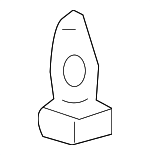 9A786727610 - Body: Lower Pillar Trim Clip for Porsche: Cayenne, Macan, Panamera Image